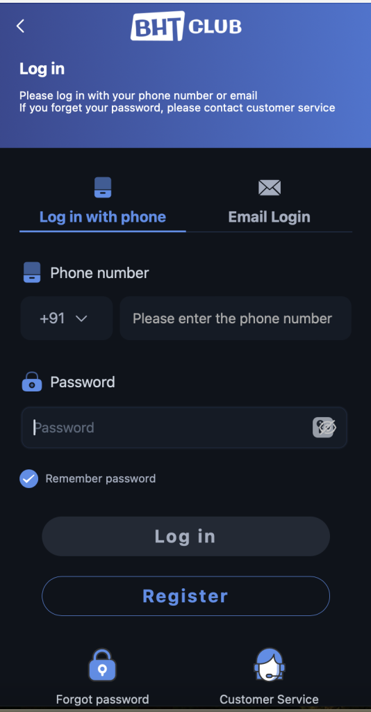 bharat club login